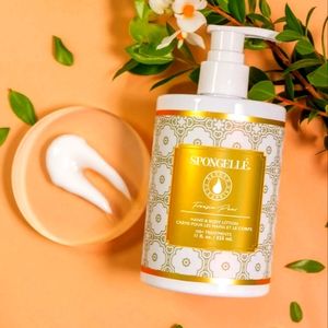 SPONGELLE FREESIA PEAR BODY LOTION NWT